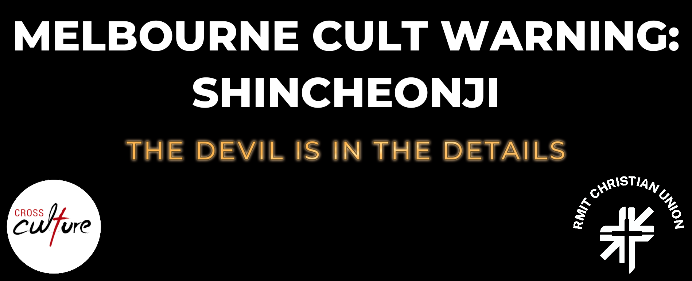 Warning of Shincheonji cult group